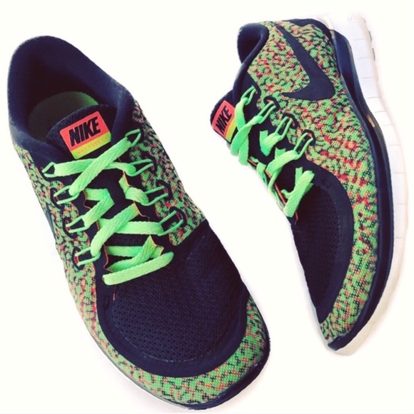 nike free run neon